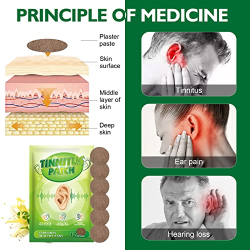 Tinnitus Relief for Ringing Ears,Tinnitus Relief Treatment Ear Patch Natural ...