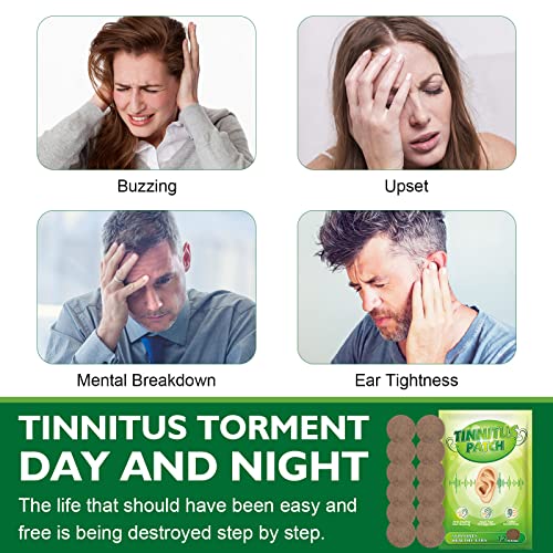 Tinnitus Relief for Ringing Ears,Tinnitus Relief Treatment Ear Patch Natural ...