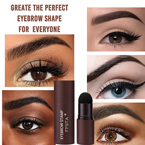 FFSTA brow Stamp Stencil Kit Brow Stamp And Shaping Kit Eyebrow Stamp Kit Eye...