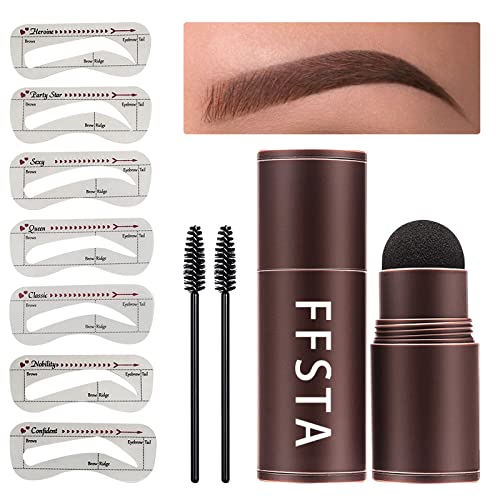 FFSTA brow Stamp Stencil Kit Brow Stamp And Shaping Kit Eyebrow Stamp Kit Eye...