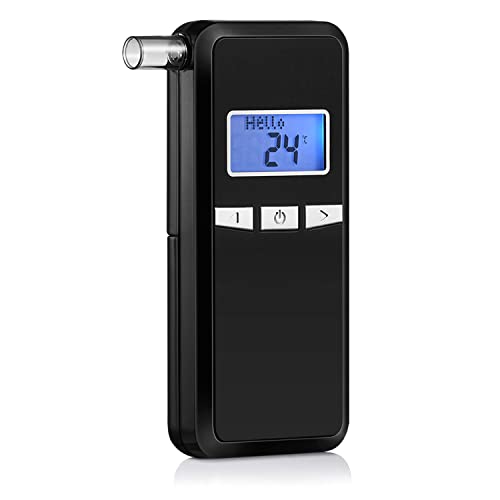 FFtopu Breathalyzer, Accurate Portable Digital Breath Alcohol Tester with Blu...