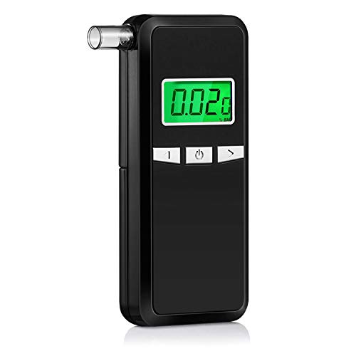 FFtopu Breathalyzer, Portable Breathalyzer Alcohol Tester with Digital Breath...
