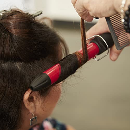 FHI Platform Ceramic Curling Iron Black and Red 3/4"