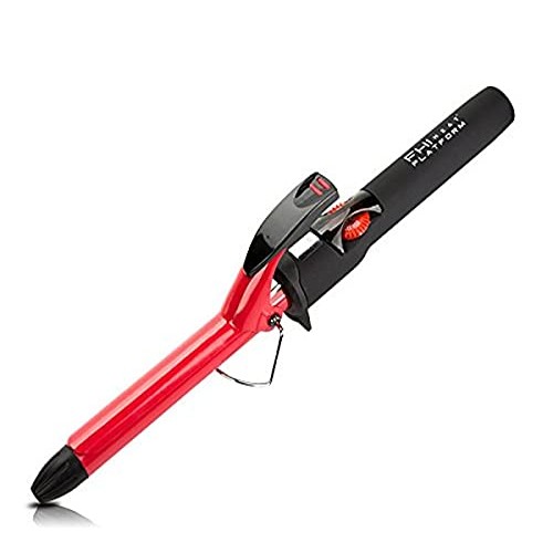 FHI Platform Ceramic Curling Iron Black and Red 3/4"