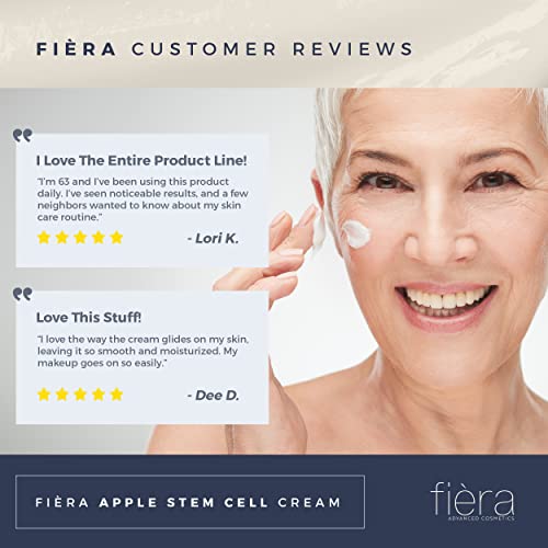 Fièra Cosmetics Apple Stem Cell Cream - Face Cream for Day and Night Skin Care