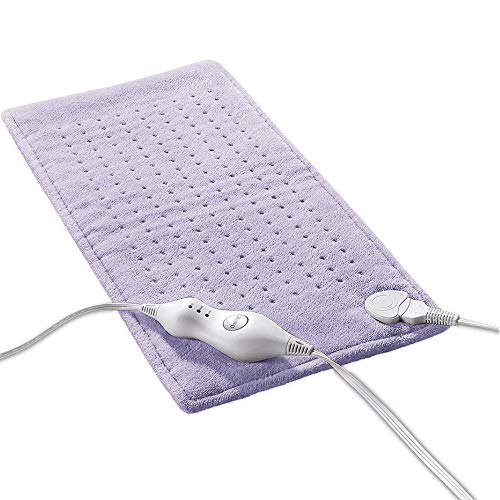 Electric Heating Pad with Fast-Heating Technology, 3 Heat Settings, Soft Plus...
