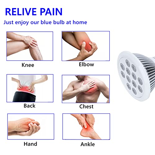 24W Blue Light Therapy Lamp, Baby Jaundice Treat Ment Sore Spot Fade, Adjusta...