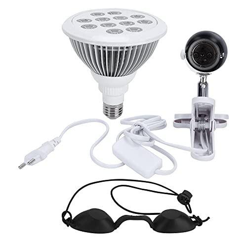 24W Blue Light Therapy Lamp, Baby Jaundice Treat Ment Sore Spot Fade, Adjusta...