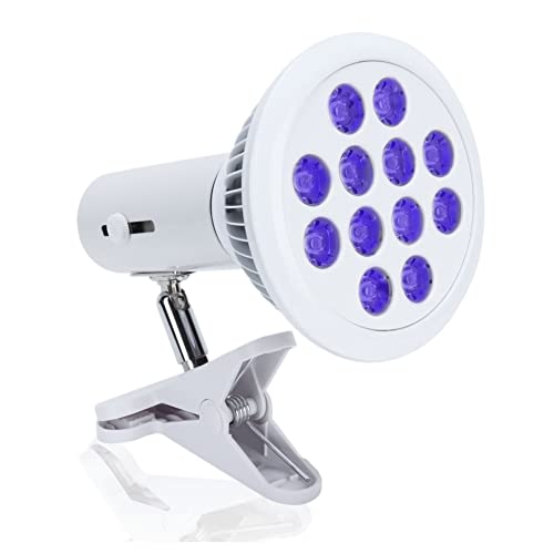 24W Blue Light Therapy Lamp, Baby Jaundice Treat Ment Sore Spot Fade, Adjusta...