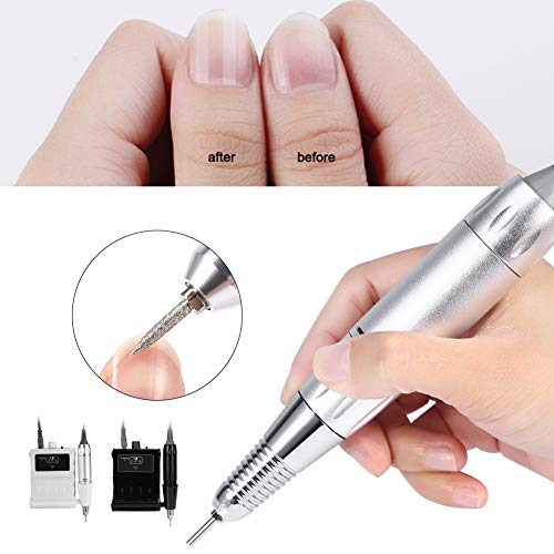 30000RPM Nail Drill Machine Rechargeable Portable Electric E File Acrylic Gel...