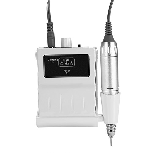 30000RPM Nail Drill Machine Rechargeable Portable Electric E File Acrylic Gel...