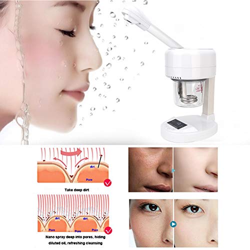 Facial Steamer, Mini Professional Face Steam Machine with Touch Screen for An...