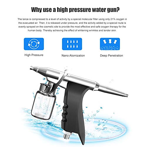 FILFEEL Oxygen Spray Gun, Water Oxygen Machine Accessory Tools Professional A...