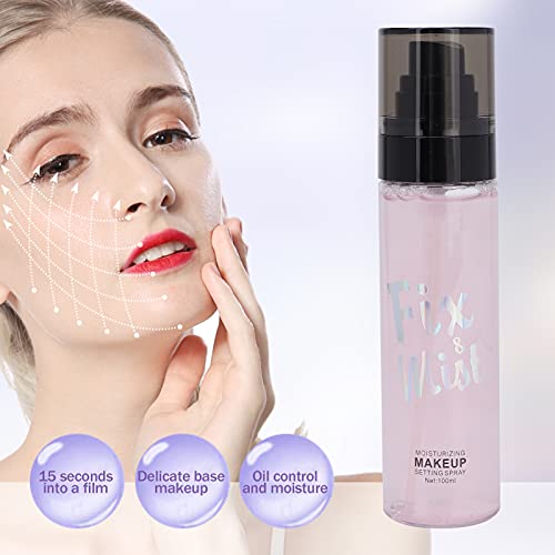 Makeup Setting Spray, Long Lasting Waterproof Sweatproof Foundation Fixer Pri...