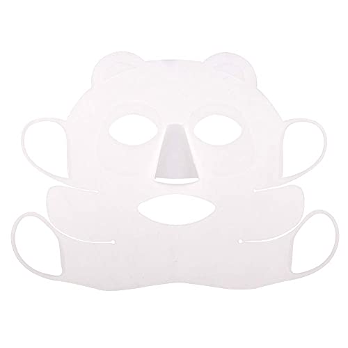 Pongnas Hydrating Facial Mask Cover Silicone Reuse Waterproof Beauty Face Moi...