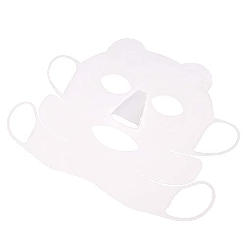 Pongnas Hydrating Facial Mask Cover Silicone Reuse Waterproof Beauty Face Moi...