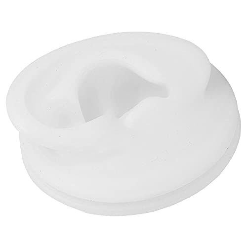 Silicone Ear Model, Ear Acupuncture Practice Model Reusable Simulation Ear Di...