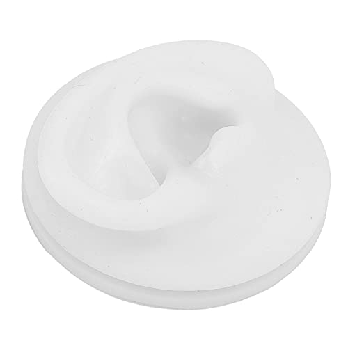 Silicone Ear Model, Ear Acupuncture Practice Model Reusable Simulation Ear Di...