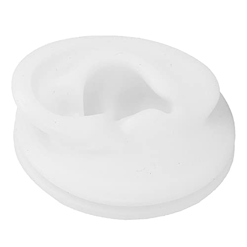 Silicone Ear Model, Ear Acupuncture Practice Model Reusable Simulation Ear Di...