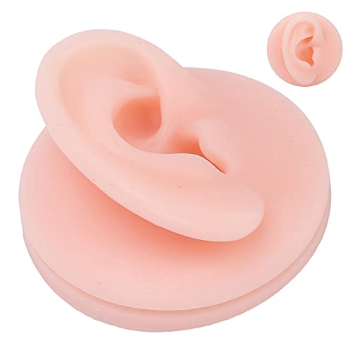 Silicone Ear Model Soft - Flexible Professional Soft Silicone Ear Model Fake ...