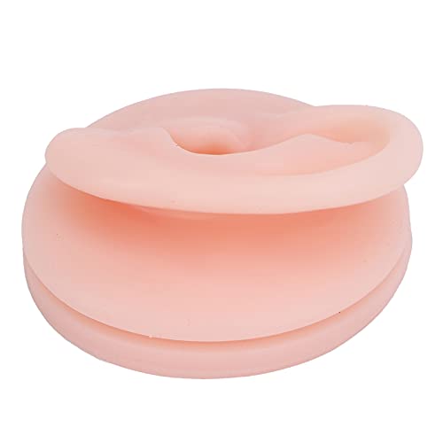 Soft Silicone Ear Model, Fake Ear Display Sample Ear Acupuncture Practice Mod...