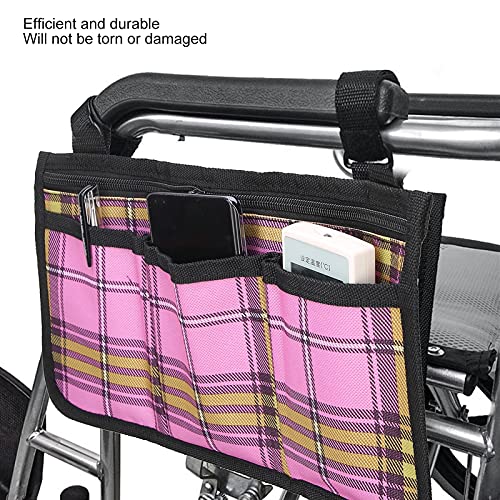 Wheelchair Bag, Wheelchair Bags for The armrest and Back, Suitable for Storag...