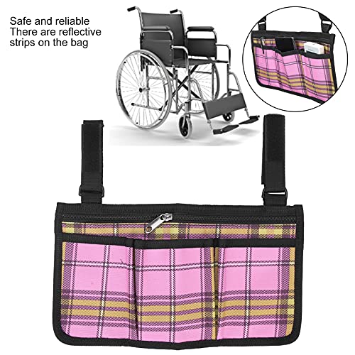 Wheelchair Bag, Wheelchair Bags for The armrest and Back, Suitable for Storag...
