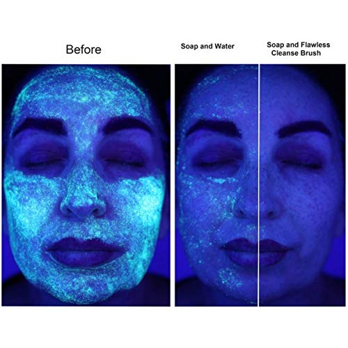 Finishing Touch Flawless Cleanse Silicone Face Scrubber and Cleanser, 1 count