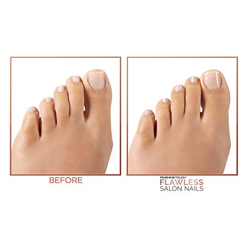 Finishing Touch Flawless Salon Nails Kit, Electronic Nail File and Full Manic...