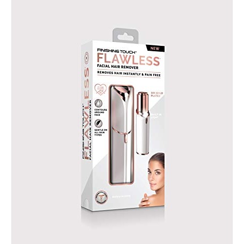 Finishing Touch Flawless Women's Painless Hair Remover , White/Rose Gold
