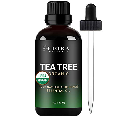 Tea Tree Essential Oil by Fiora Naturals- 100% Pure Organic Tea Tree Oil, for...