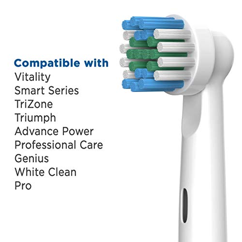 Electric Toothbrush Replacement Heads 16 Pack / Compatible Oral B Braun Repla...