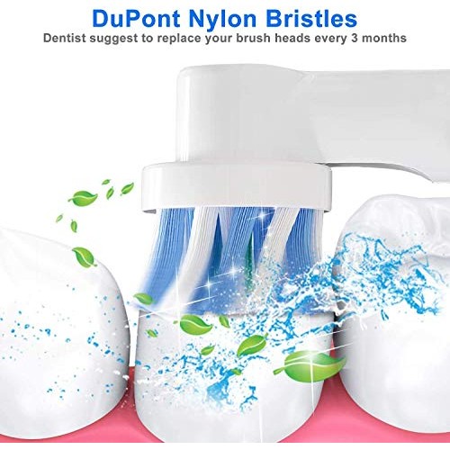 Electric Toothbrush Replacement Heads 16 Pack / Compatible Oral B Braun Repla...