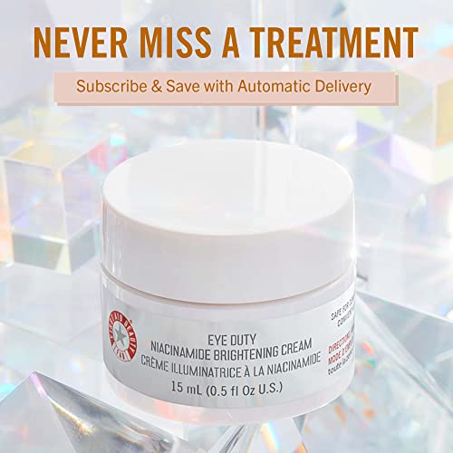 First Aid Beauty Eye Duty Niacinamide Brightening Cream, Illuminating Eye Cre...