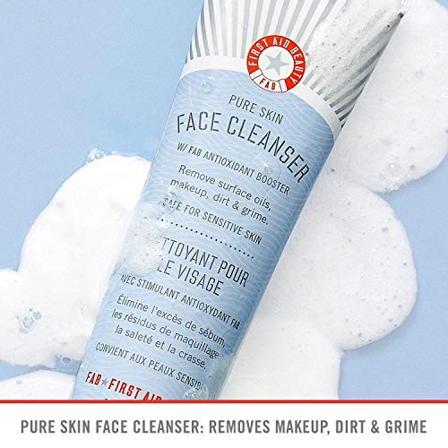 First Aid Beauty FAB Faves to Go Kit: Travel Size Face Cleanser, Exfoliator P...