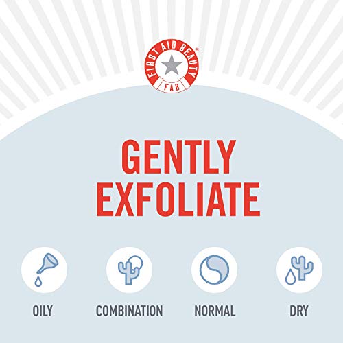 First Aid Beauty Facial Radiance Pads, Exfoliating Pads with AHA, 60 Count