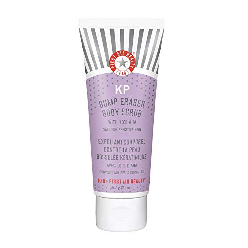 First Aid Beauty KP Bump Eraser Body Scrub Exfoliant for Keratosis Pilaris wi...