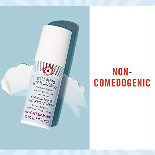 First Aid Beauty Ultra Repair Face Moisturizer, Hydrating Face Lotion for All...