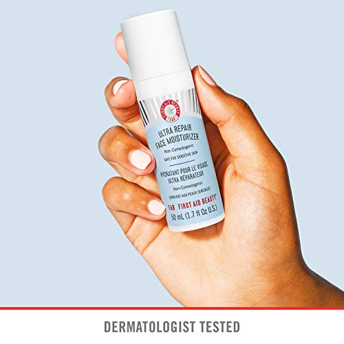 First Aid Beauty Ultra Repair Face Moisturizer, Hydrating Face Lotion for All...