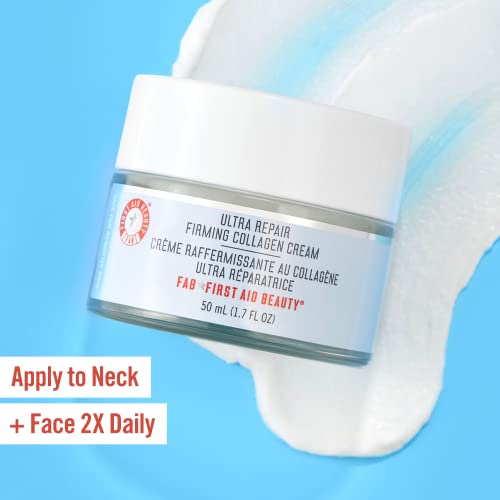First Aid Beauty Ultra Repair Firming Collagen Cream - Day & Night Anti-Aging...