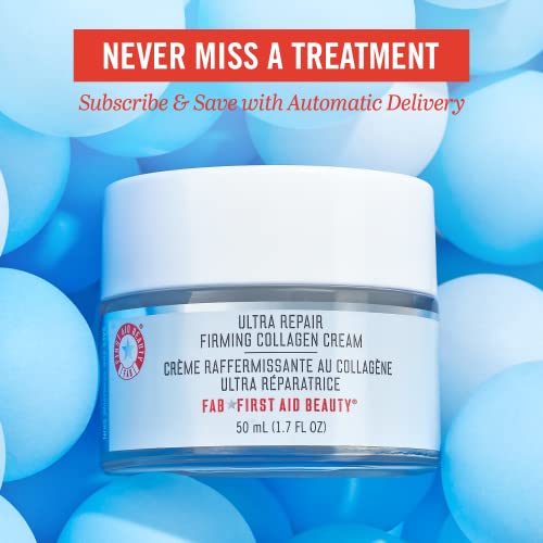 First Aid Beauty Ultra Repair Firming Collagen Cream - Day & Night Anti-Aging...