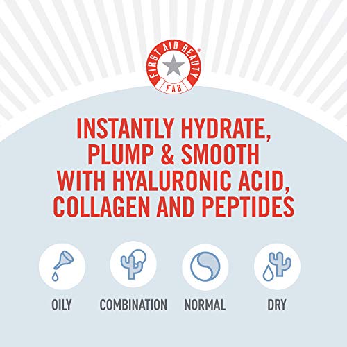 First Aid Beauty Ultra Repair Hydrating Serum with Hyaluronic Acid, Anti-Agin...