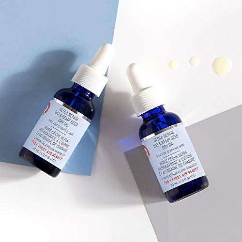 First Aid Beauty Ultra Repair Oat & Hemp Seed Dry Oil: Non-Greasy and Fragran...