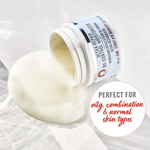 First Aid Beauty Ultra Repair Oil Control Moisturizer – Weightless Mattifying...