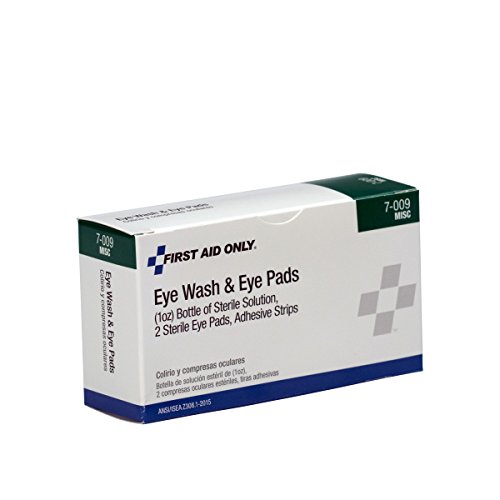 First Aid Only 7-009 5 Piece Eye Wash Kit