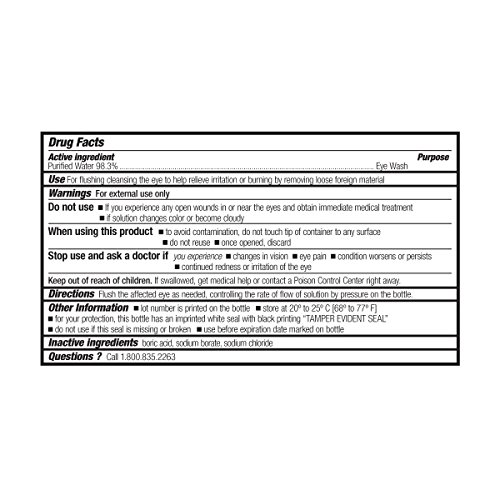 First Aid Only 7-009 5 Piece Eye Wash Kit