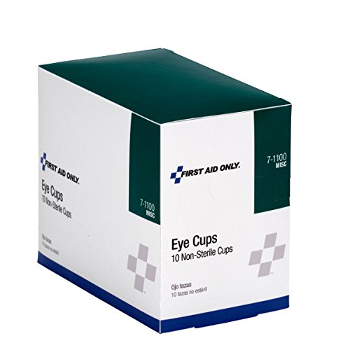First Aid Only 7-1100 Non Sterile Eye Cup (Box of 10)