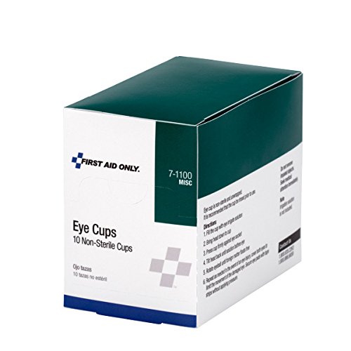First Aid Only 7-1100 Non Sterile Eye Cup (Box of 10)