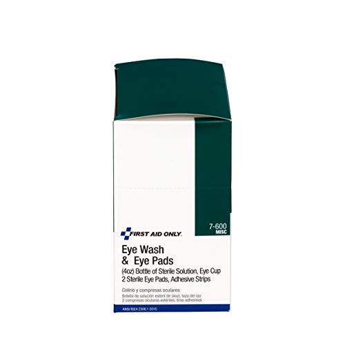 First Aid Only 7-600 6 Piece Eye Wash Kit
