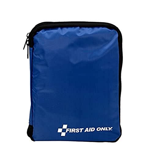 First Aid Only All-Purpose Essentials Soft-Sided First Aid Kit, Blue, 298 Pieces